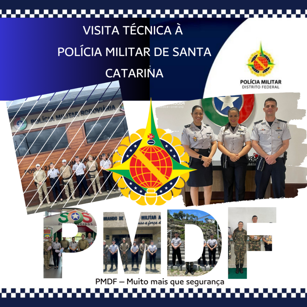 Visita à sede do Comando Geral da PMSC