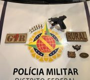PMDF prende homem por porte ilegal de arma de fogo no PAD-DF