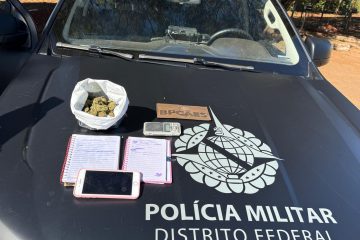 PMDF prende mulher com drogas na Rodoviária Interestadual de Brasília com apoio do cão farejador Xamã